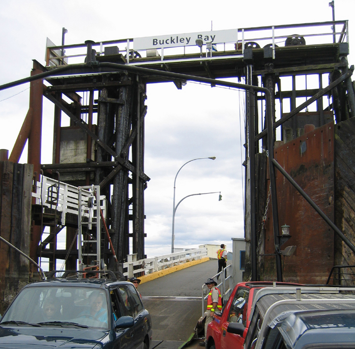 Buckley Bay, terminus of the ferry from Vancouver Island to Denman Island