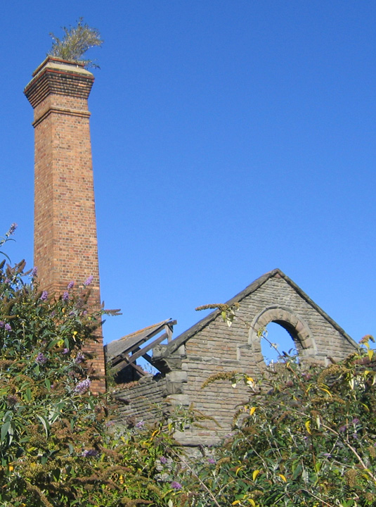 Abanoned building, banks of the Avon