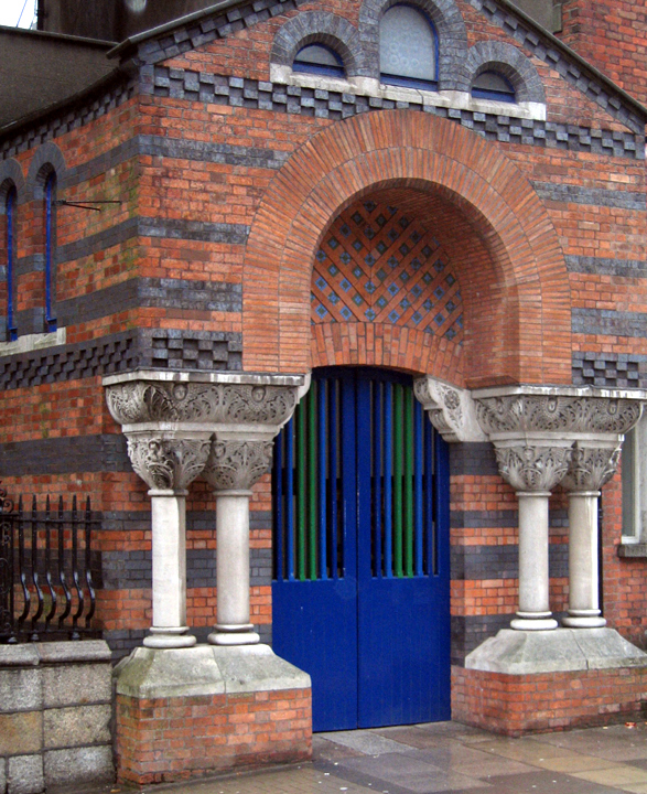 Door of Newman College, Dublin