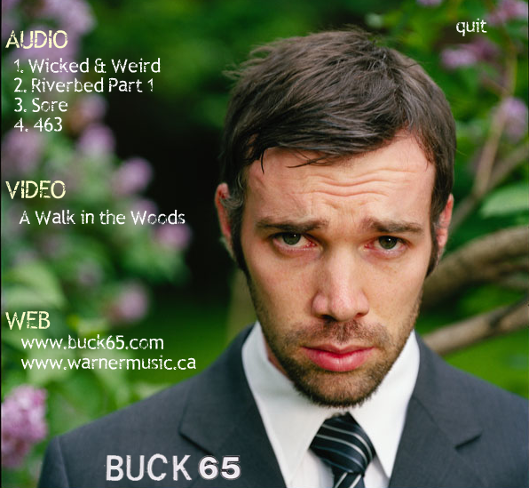 Buck 65’s multimedia CD