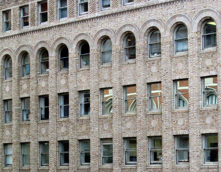 White brick building in San Francisco