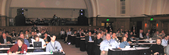 Audience at the 2005 Sun Analyst Summit