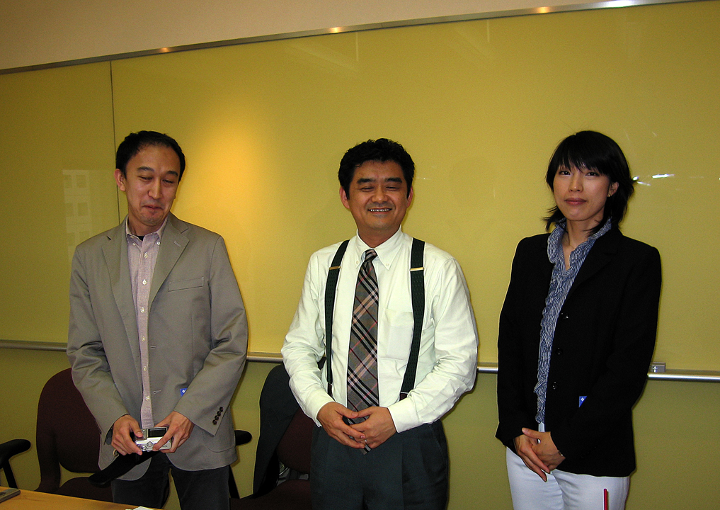 Yoshikatsu Kida, Pina Hirano, Ms Ogawa