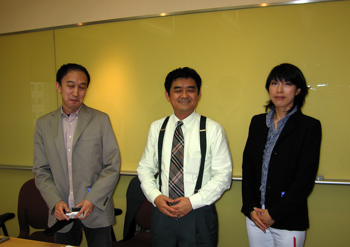 Yoshikatsu Kida, Pina Hirano, Ms Ogawa