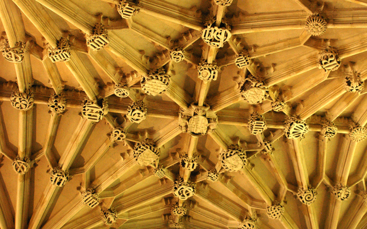 Ceiling of the Divinity school at the Bodleian Library