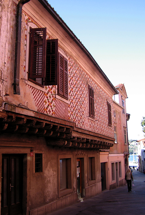 Narrow street in Koper