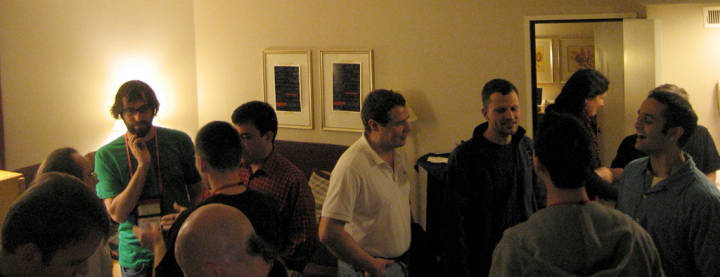 Party at Apachecon 2005