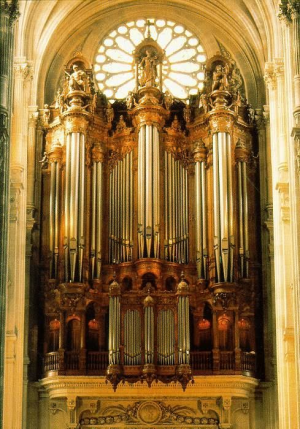 The Great Organ of Saint-Eustache church, Paris