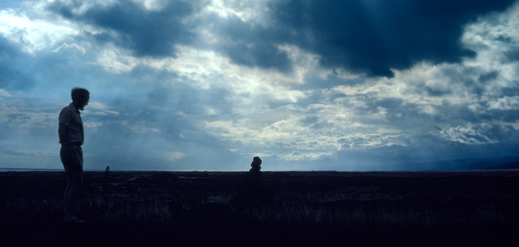 Tim Bray on Hawai’ian Big Island lava field.