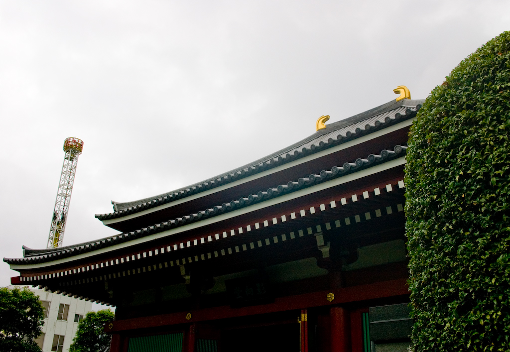 Asakusa temple roof