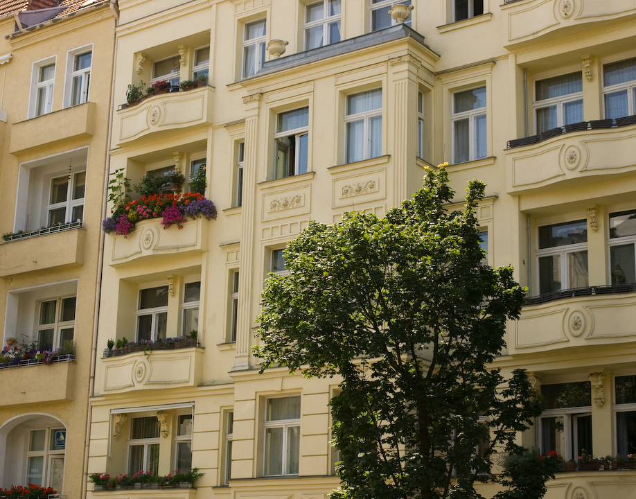 West Berlin street-scape