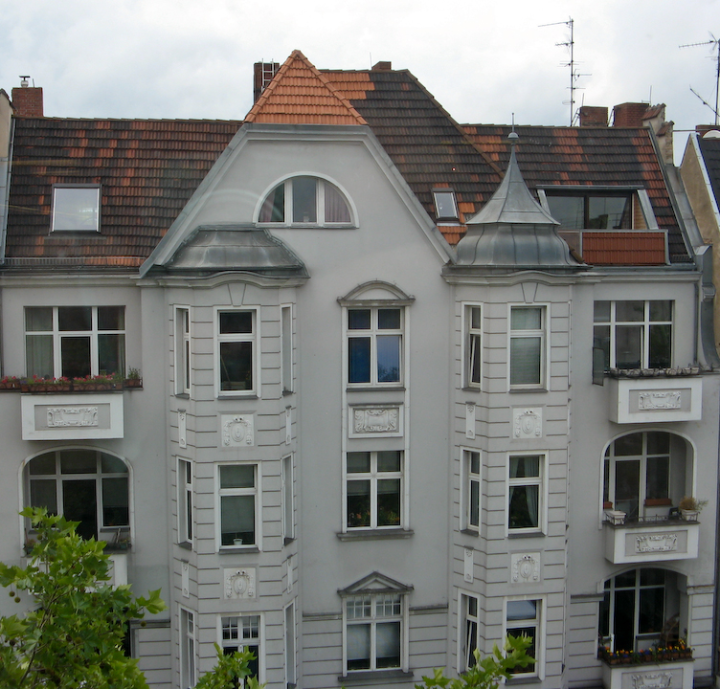 Berlin house-fronts