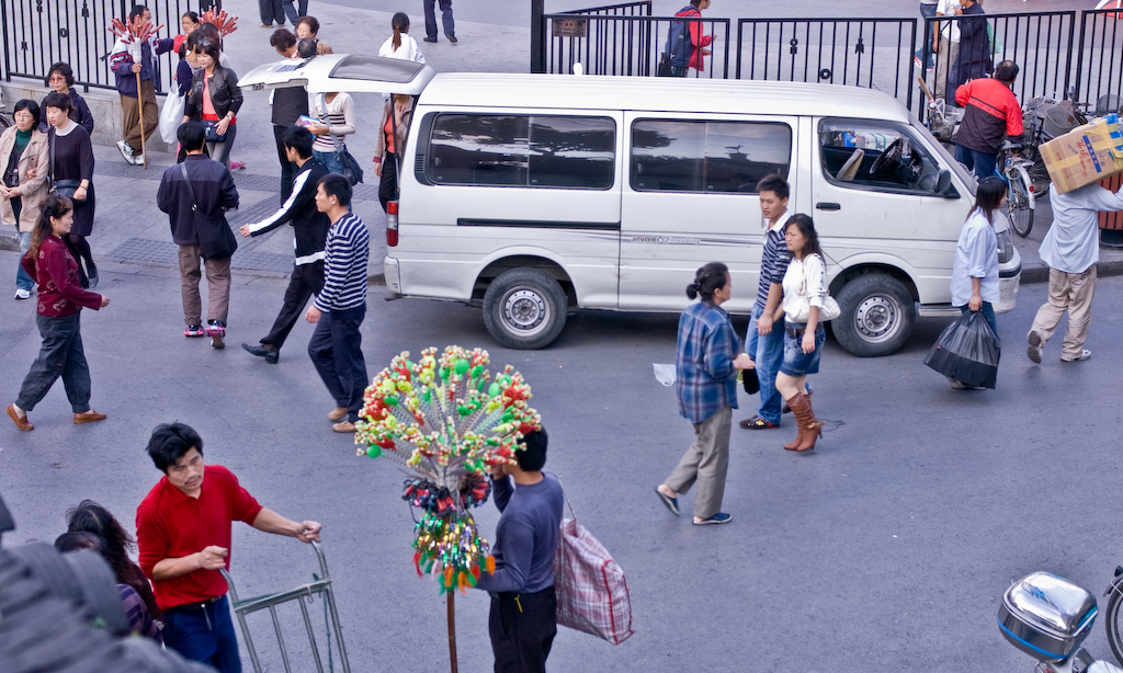 Shanghai street scene