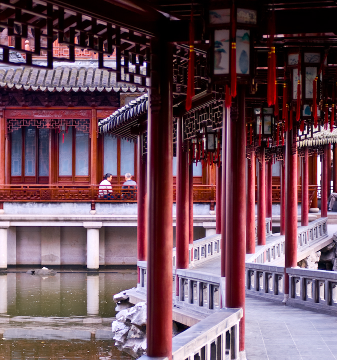 In Yuyuan garden, Shanghai