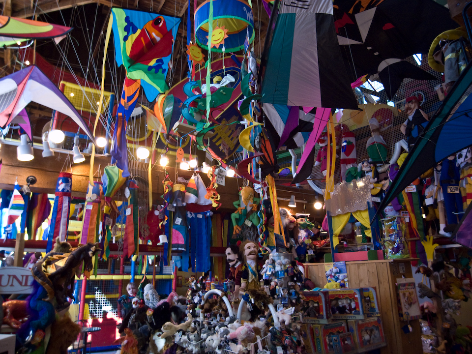 Toy store at Granville Island Kids’ Market