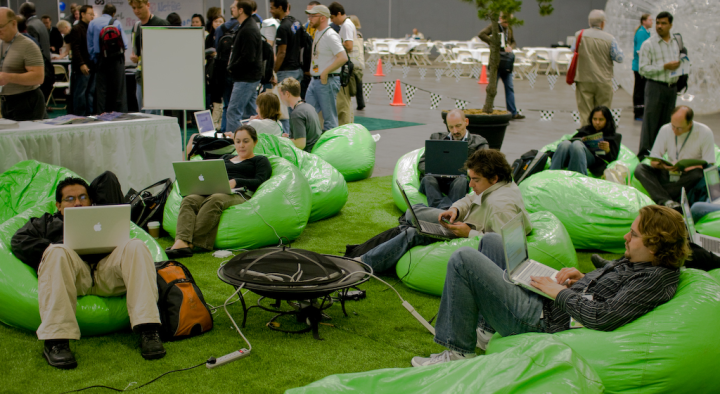 People at CommunityOne 2008