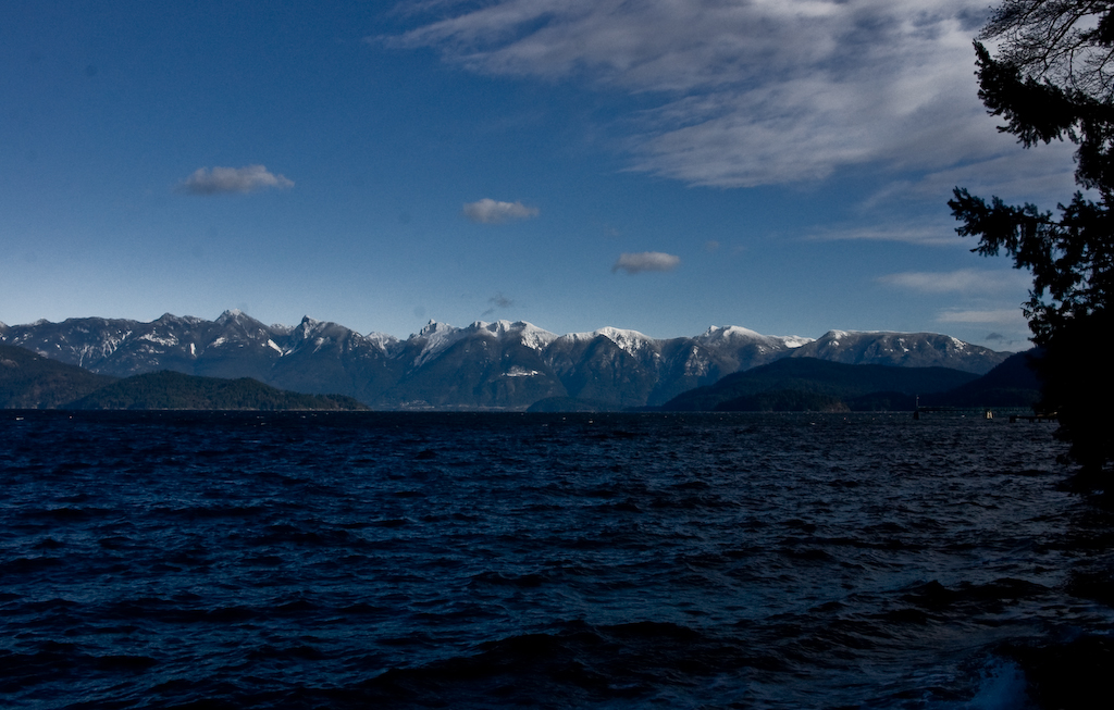 View from the north shore of Keats Island