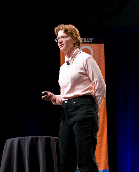 Christine Peterson at OSCON 2008