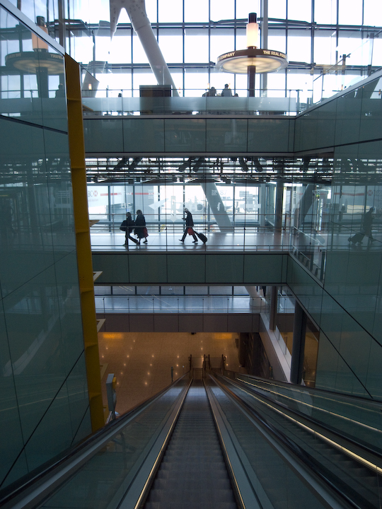 Heathrow Terminal 5 scene