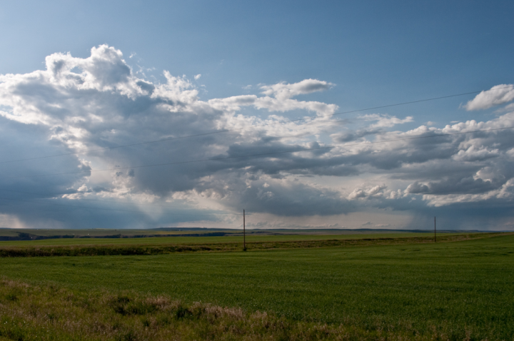 July Alberta skyscape July Alberta skyscape