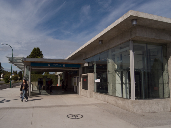 King Edward station on Vancouver’s Canada Line