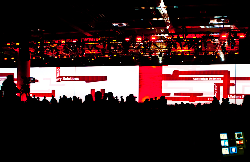 Waiting for the Oracle Open World 2009 opening keynotes