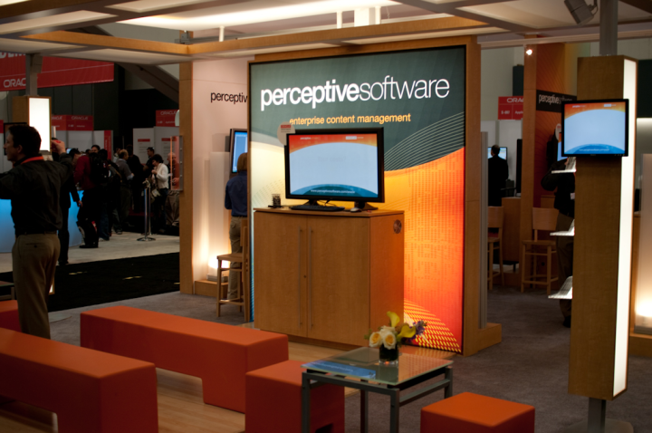 Perceptive Software booth at Oracle Open World 2009