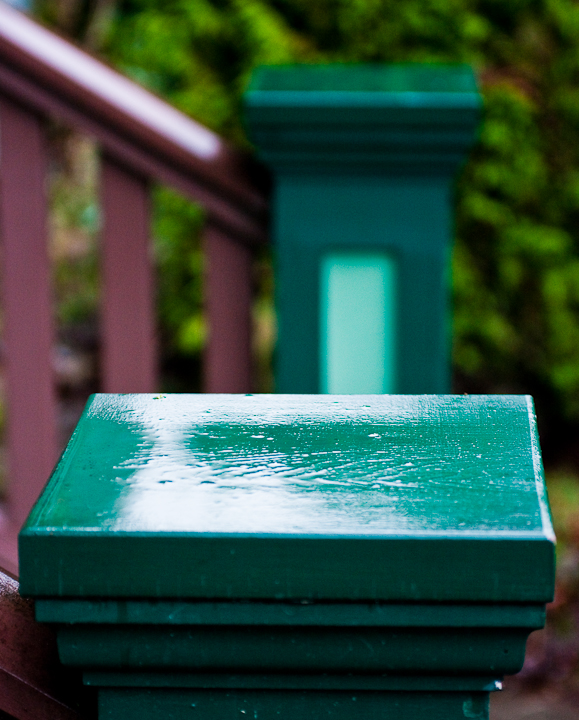 Wet stairposts