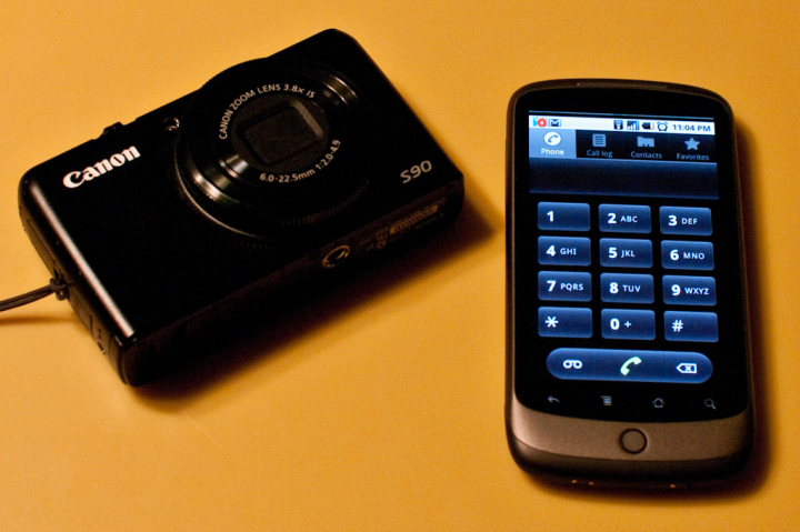 Canon S90 and Nexus One