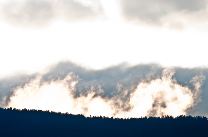 Faraway Mountains around Howe Sound 3