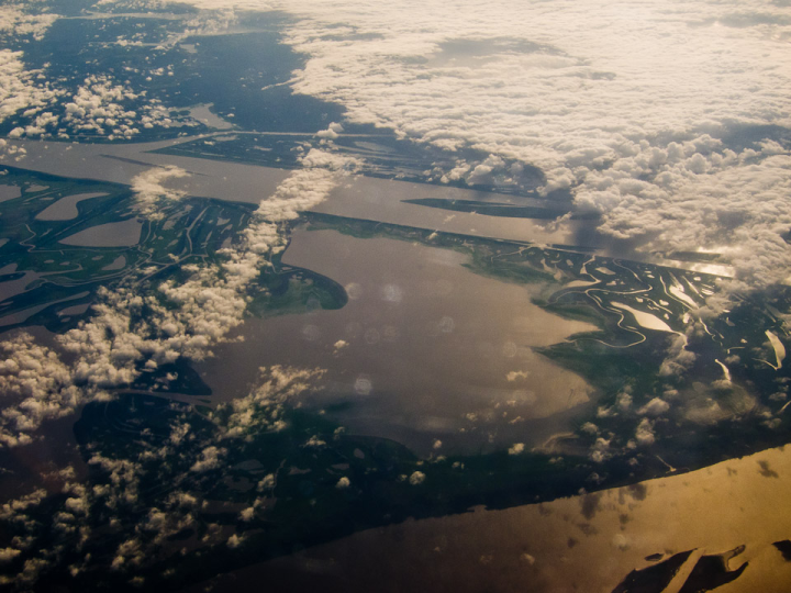 The Amazon from the air
