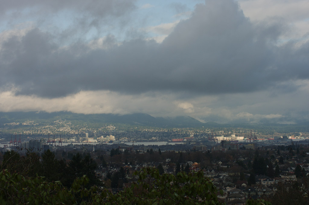 View of Vancouver northeast from Little Mountain