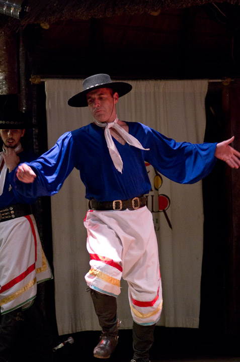 Brazilian traditional dancer at Porto Alegre