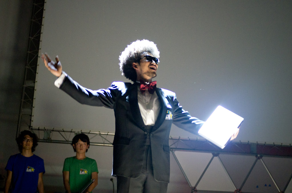 Performer at GDD Tokyo closing ceremony