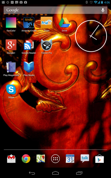 Nexus 7 Screenshot