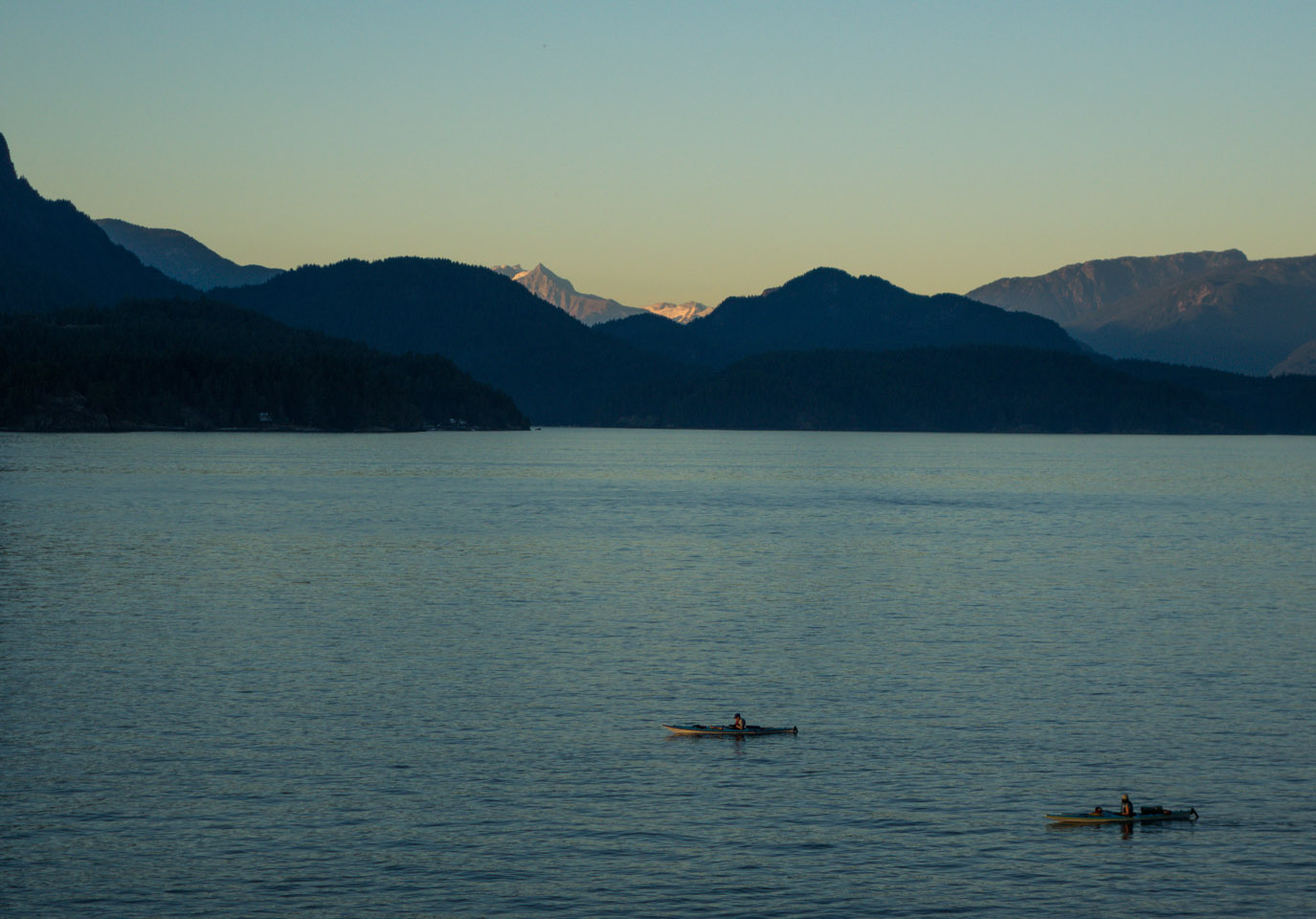 Howe Sound from Keats Island