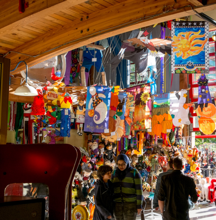 In the Children’s Market at Granville Island