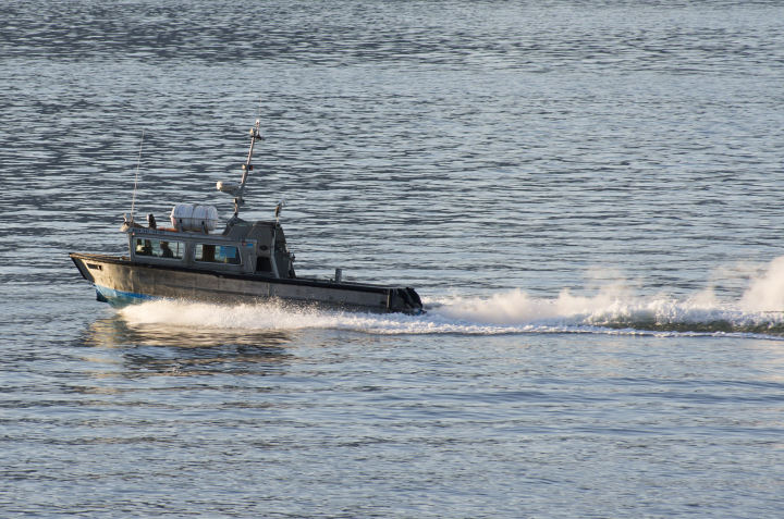 Sharp-looking boat on Howe Sound