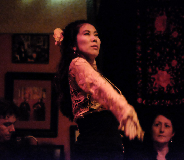 Flamenco dancers at Vancouver’s Kino Café