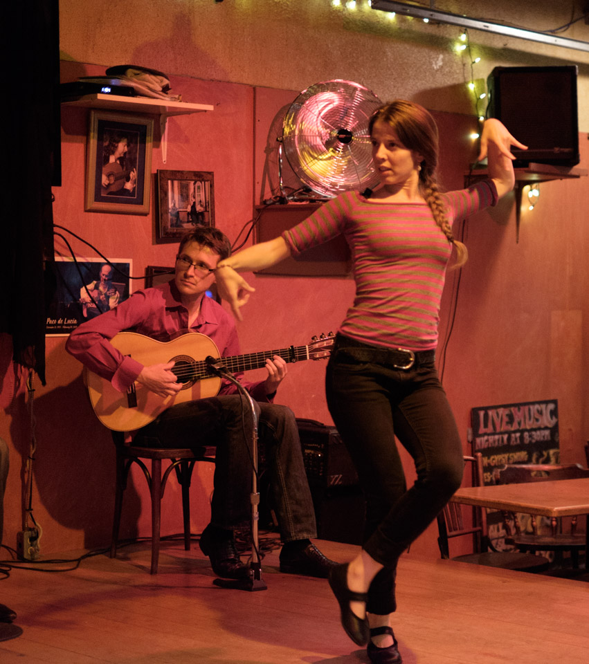 Vancouver Flamenco at the Kino Café