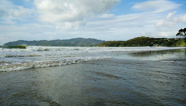 Cooper’s beach near Mangonui