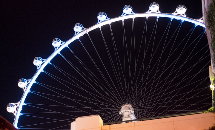 The High Roller ferris wheel in Las Vegas