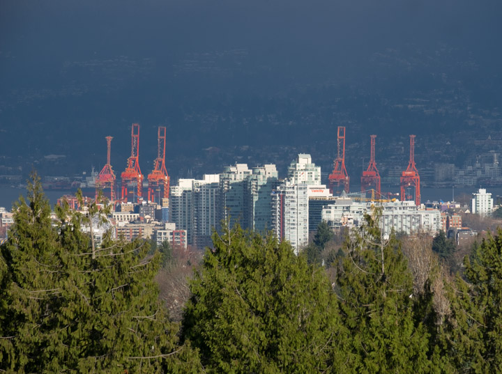 Vancouver on Christmas day