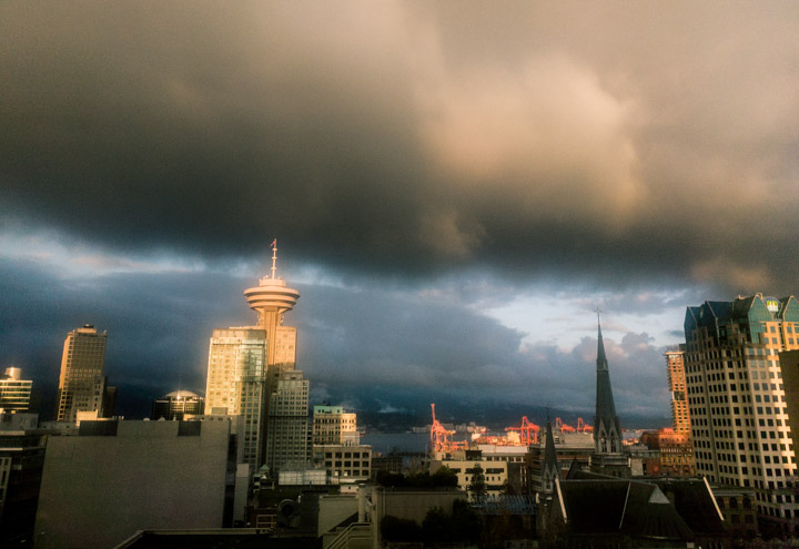 View from the Amazon Vancouver office