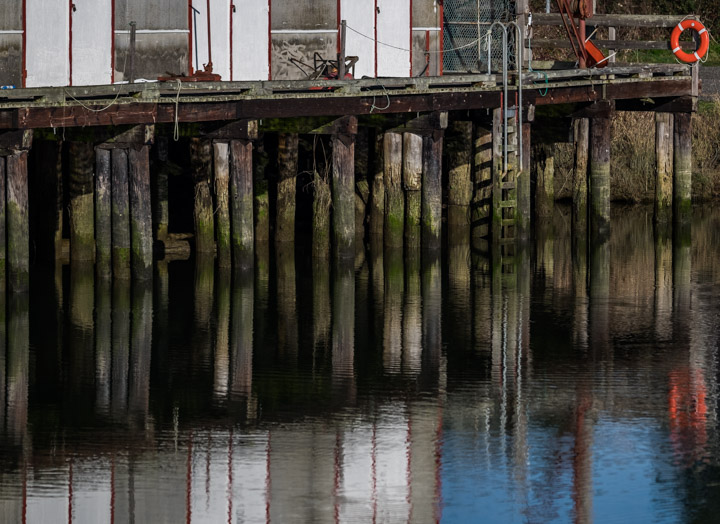 Pier reflections