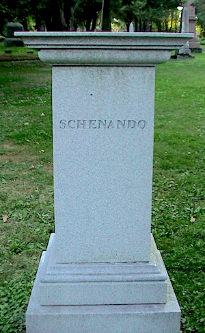 Skenandoa’s tombstone