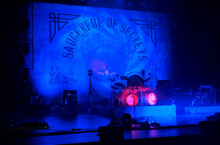 Stage at Nick Mason’s Saucerful of Secrets