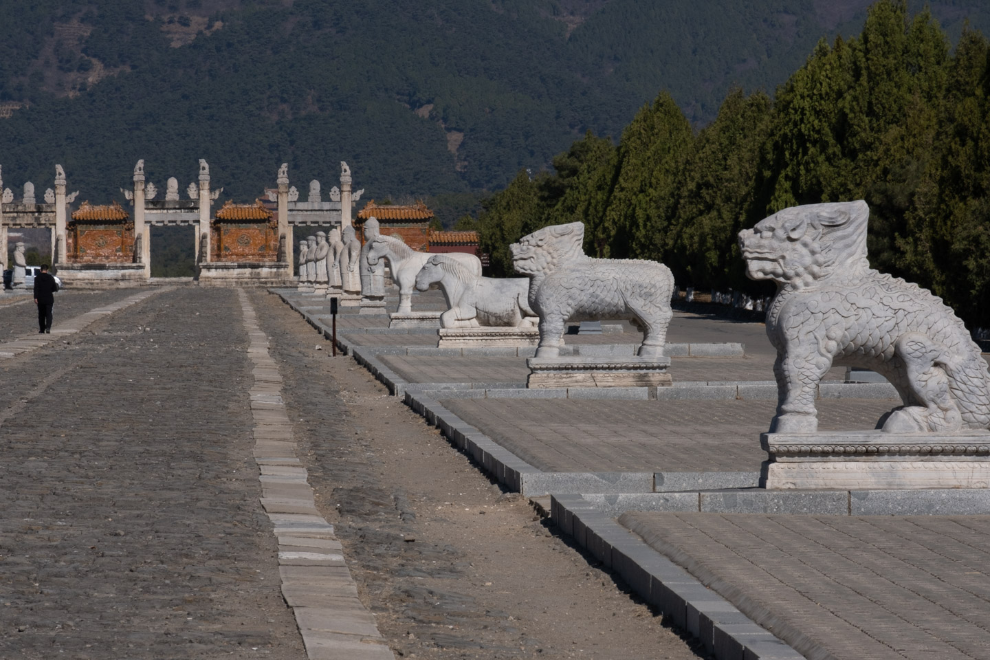 Animal guard at the Eastern Qing Tombs