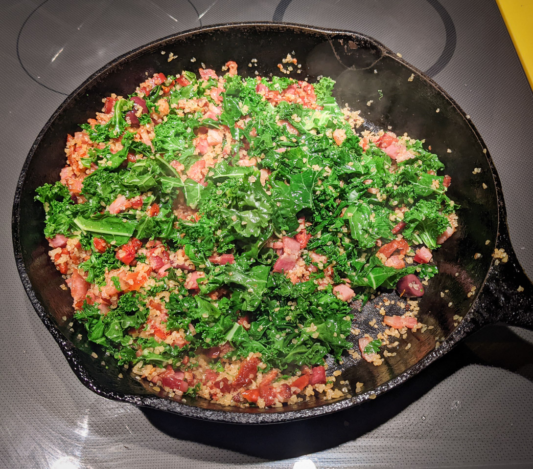 Hot Winter Tabbouleh