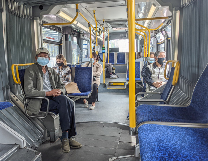 On Vancouver’s #3 bus, May 5, 2021